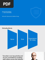 Microsoft Cybersecurity Solutions Group