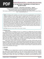 Husni Muharram Ritonga - Marketing Strategy Through Markov Optimization To Predict Sales On Specific Periods