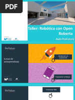 Taller Robótica Con Open Roberta para Compartir