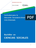 Curriculum Ciclo Orientado Gera Prfesorado