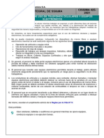 Charla Integral CISSIMA 425 Procedimiento de Uso de Teléfonos Celulares y Equipos Electrónicos