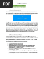 PDF Investigacion de Operaciones 2 U1 14 Modelo de Una Sola Meta Compress