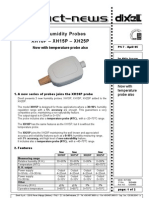 XH10 - XH25 Sonda Temperatura Umiditate Dixell