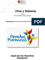 5° Básico - Derechos y Deberes