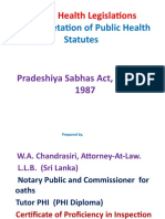 Pradeshiya Sabhas Act