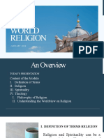 World Religion Lesson 2