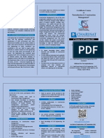 Certification Course Brochure - CM