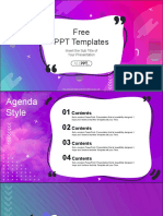 Abstract Modern Bubble PowerPoint Templates