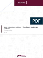 SanarFlix - Bases Moleculares, Celulares e Bioquímicas Das Doenças Genéticas (Resumo)