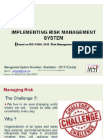 Implementing Risk Management System