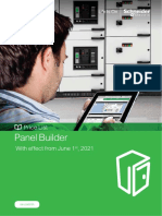 Panel Builder - Pricelist - Mid Year 2021