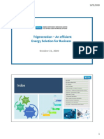 Trigeneration - An Efficient Energy Solution For Business: Index