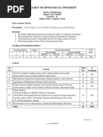 Gujarat Technological University: Linear Algebra, Vector Calculus, Data Structures and Programming