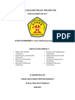 Makalah Komunikasi Terapeutik Pada Pasien Di Icu Complete and Fine