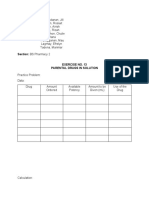 Hospital Pharmacy Lab Exercise 13