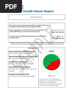 It Health Check Report Template