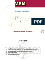 Semana #10 (Álgebra Lineal)