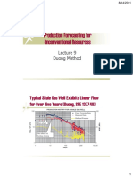 Production Forecasting For Unconventional Resources