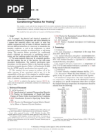 ASTM D618-05 Conditioning Plastics For Testing1