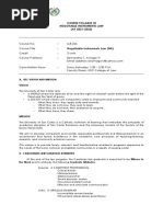 Course Syllabus in Negotiable Instruments Law (AY 2021-2022)