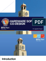 Hardware Software Co-Design: BITS Pilani