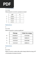 17.1 (158 Marks) : Markscheme