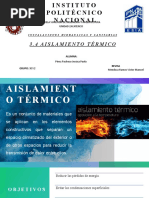 3.4 Aislamiento Térmico