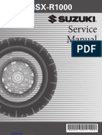 GSXR 1000 Servicemanual