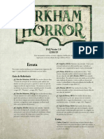 Arkham Horror Third Faq Versao 1 0 Versao Ofici 150233