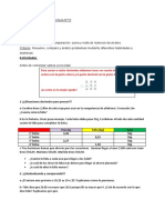 Actividades de Matemática Guía N°22