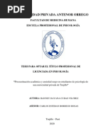 Rep Psic Hanney - Cubas Procrastinación - Académica.ansiedad - Rasgo.estudiantes - Psicología.universidad - Privada.trujillo