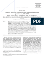 Trends in Adolescent Contraceptive Use, Unprotected and Poorly Protected Sex, 1991-2003