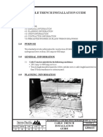 Cable Trench Installation Guide: 1.0 Index