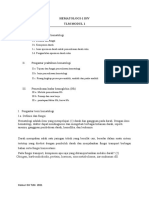 Modul 1 Hematologi I