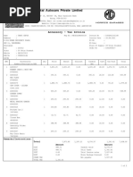 Crystal Autocars Private Limited: Accessory - Tax Invoice