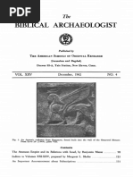 (Magazine) The Biblical Archaeologist. Vol. 25. No 4