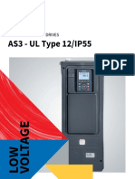 AS3 - UL Type 12/IP55: Adjustable Speed Drives