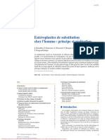 Entéroplasties de Substitution Chez L'homme, Principe Et Réalisation