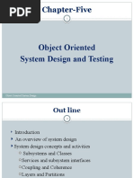 Chapter-Five: Object Oriented System Design and Testing