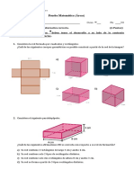 7mo - Prueba 2 - Áreas de Prismas