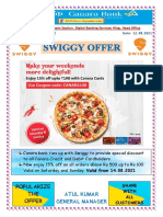 Swiggy Offer Valid From 14.08.2021