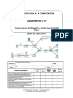 Lab 07 - Implementación de Dispositivos de Red Usando Packet Tracer