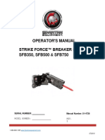 Spartan Concrete Breaker Owners Manual