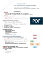 Buss1030 Notes: 1.1 Factors Affecting The Complexity of A Changing Business Environment