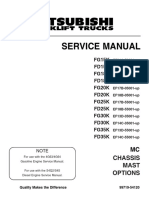 Service Manual: Chassis Mast Options