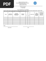 BE-Form 4 - Daily Attendance of Volunteer