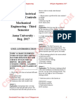 EE8353 - Electrical Drives and Controls MCQ