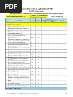 Bill of Quantity For Construction of Containerized Housing Units