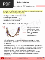 Philosophies of RPD Designing 