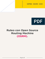 Ruteo Con Open Source Routing Machine